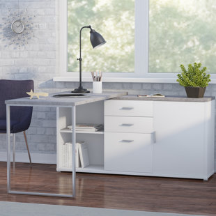 Go to store & view more images Dariell 3 Drawer L-Shape Corner Desk by Latitude Run