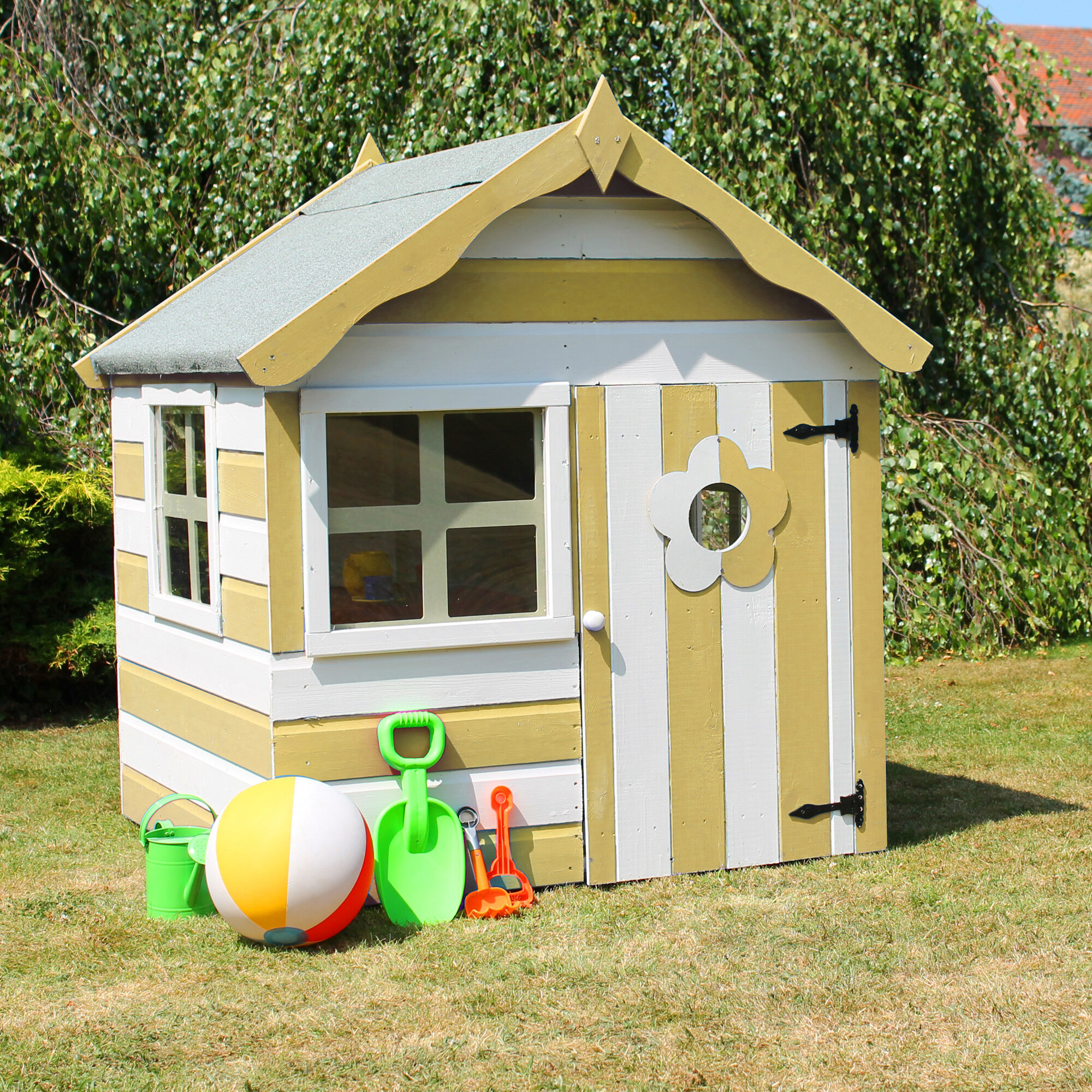 wayfair wooden playhouses