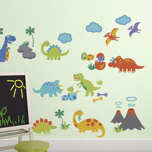dinosaur wall decals for nursery