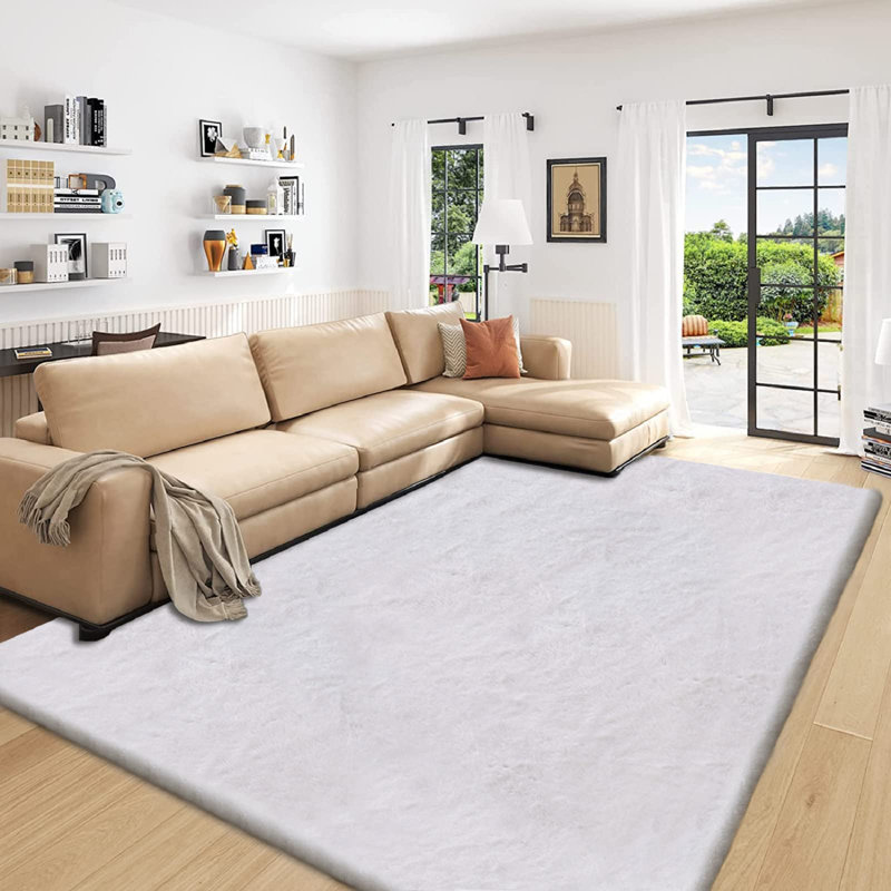 Eilidhmay Area Rug with Non-Slip Backing Rug Size: Rectangle 8’ x 10’