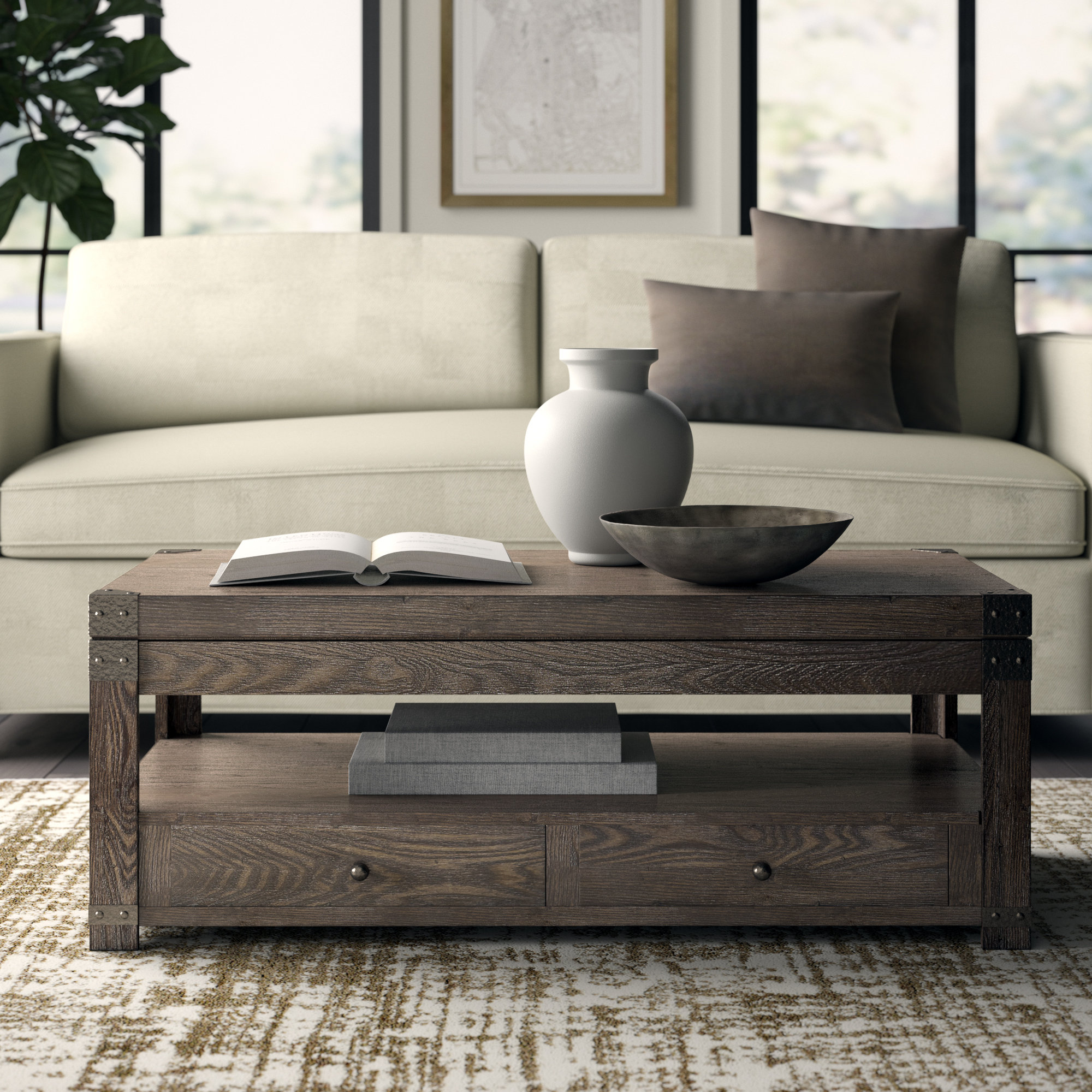 Three Posts Quedgeley Lift Top Coffee Table Reviews Wayfair