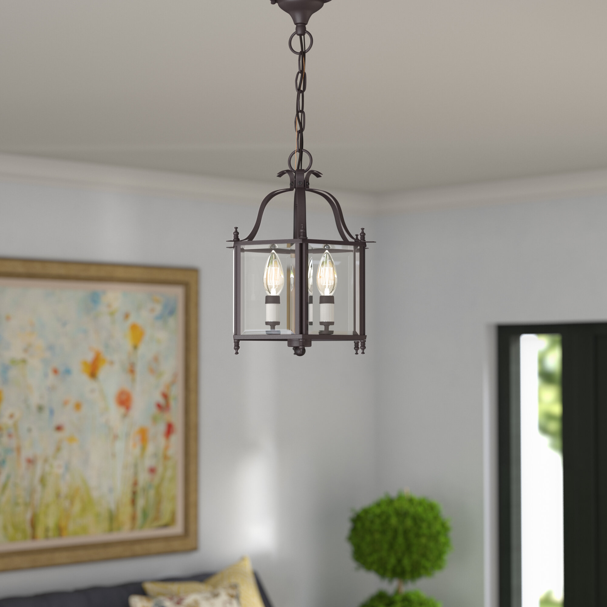 wayfair lantern pendant