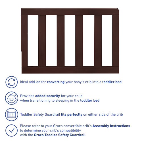 graco toddler bed conversion rail