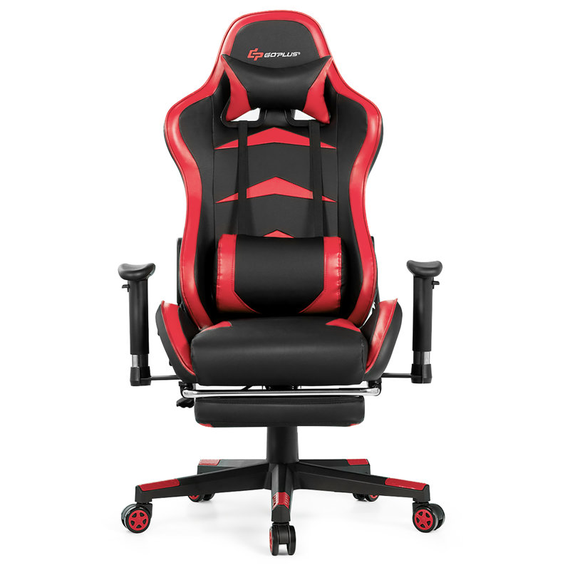 Costway Goplus Massage Pc Racing Game Chair Reviews Wayfair