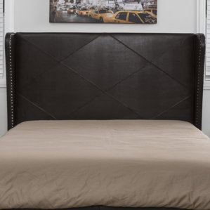 Bed Backboard leather headboards you'll love | wayfair Bed Backboard leather headboards you'll love | wayfair