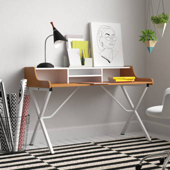 George Oliver Beckley Mid Century Writing Desk Reviews Wayfair