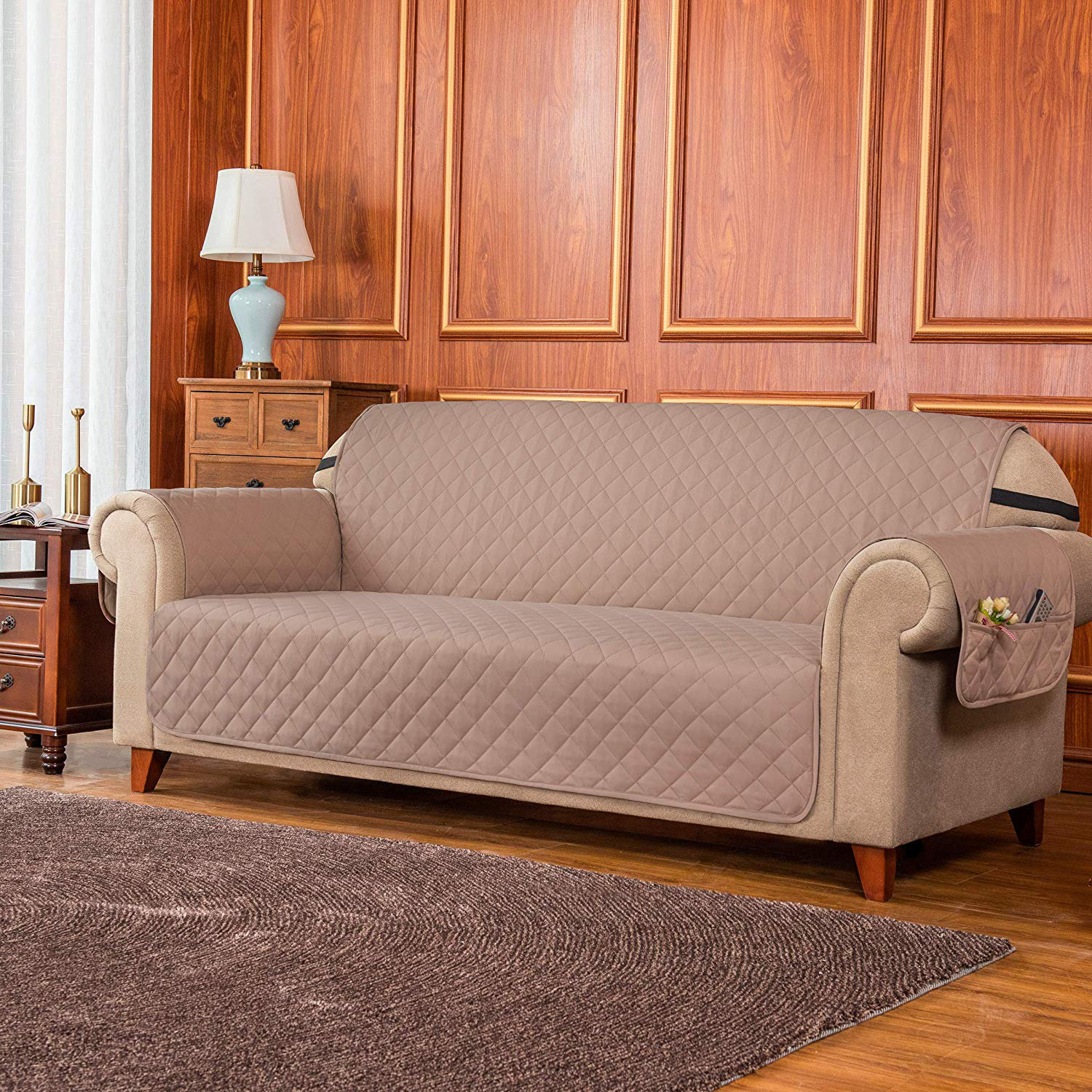 Reversible Slipcover Sofa Chair Protector Extra Large Wide Furniture Covers