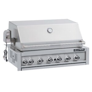 Grand Turbo 7-Burner Built-In Natural Convertible Gas Grill
