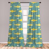 Shark Bedroom Window Curtains Wayfair