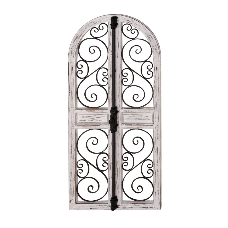 Ophelia Co Vicknair Wood Door Wall Decor Reviews Wayfair