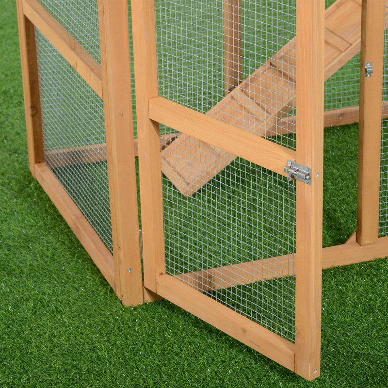 Tucker Murphy Pet Belinda Deluxe Portable Backyard Chicken Coop