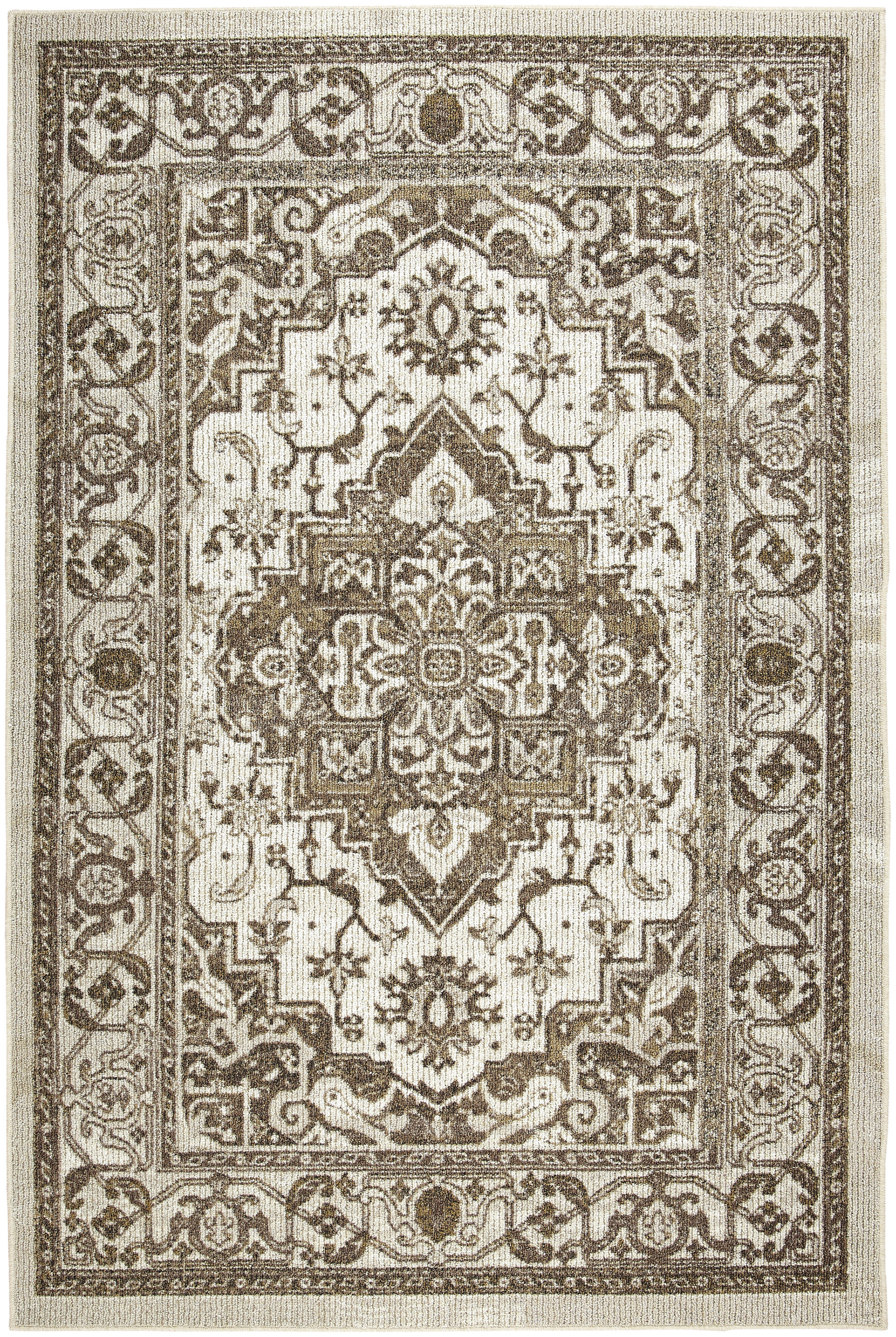 Canora Grey Washburn Neutral Tan Gray Area Rug Wayfair