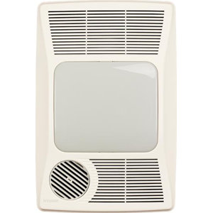 100 CFM Bathroom Fan with Heater and Fluorescent Light