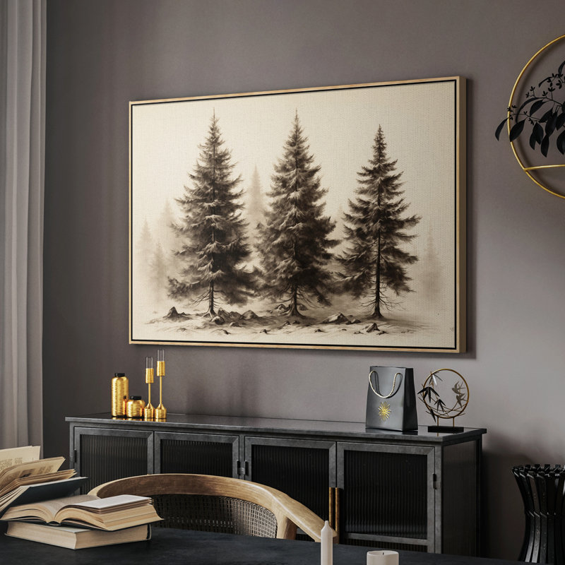 Vintage Landscape -CLXX Format: Wrapped Canvas, Overall Size: 33" H x 49" W x 1.5'' D