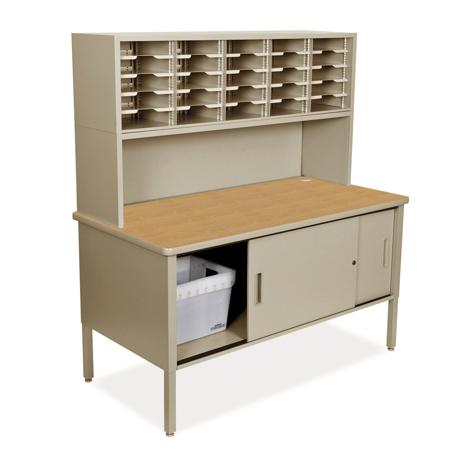 Marvel Office Furniture 25 Compartment Mailroom Organizer | Wayfair