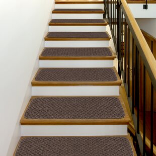5/15Pc Stair Tread Carpet Mats Self Adhesive Non Slip Stairs Non Slip Protection 