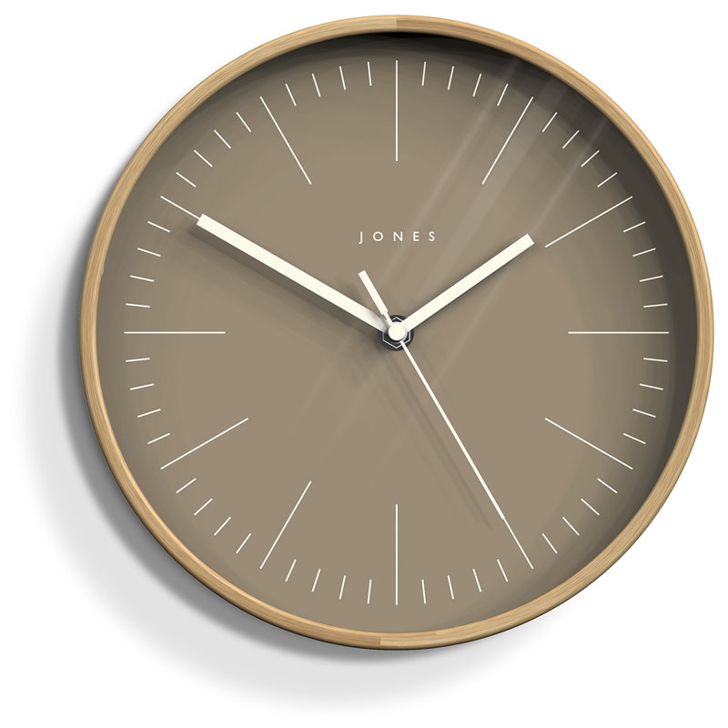 Jones Clocks Jones 25cm Wall Clock & Reviews Wayfair.co.uk
