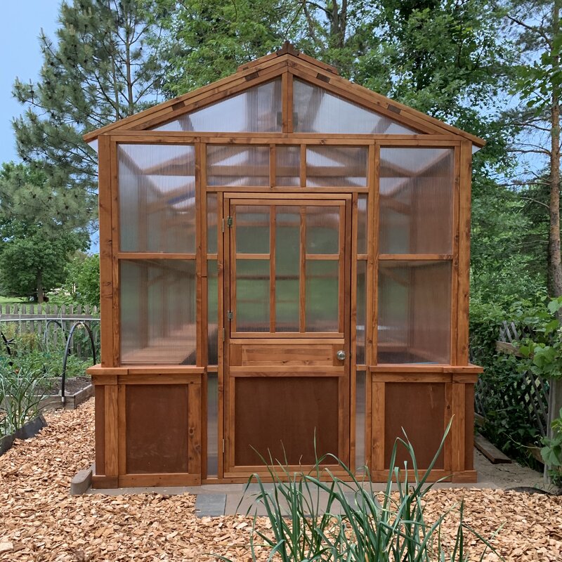 NW Green Panels Premium 8x16 D Greenhouse