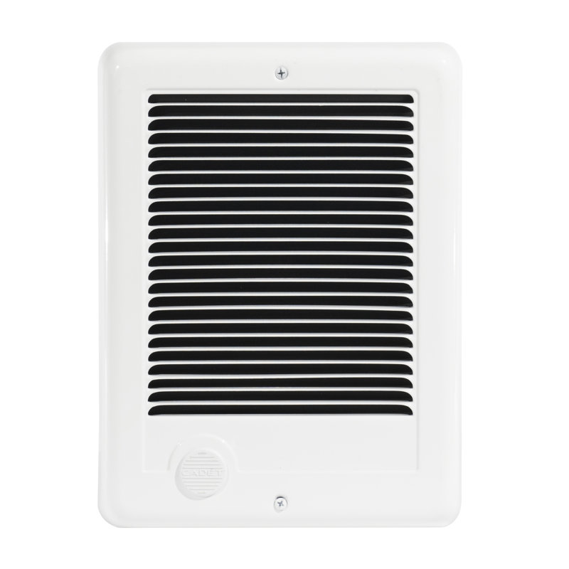 Cadet Com Pak Electric Fan Wall Mounted Heater With Adjustable Thermostat Wayfair