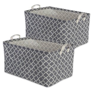 rectangular laundry basket