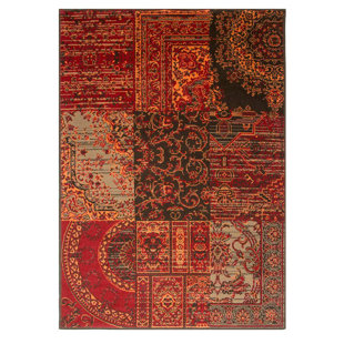 Red Rugs You Ll Love Wayfair Co Uk Hamish Red Brown Rug