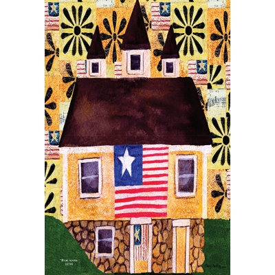 Americana Home Garden flag Toland Home Garden