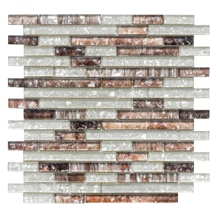 Victory Glass Linear Mosaic Tile