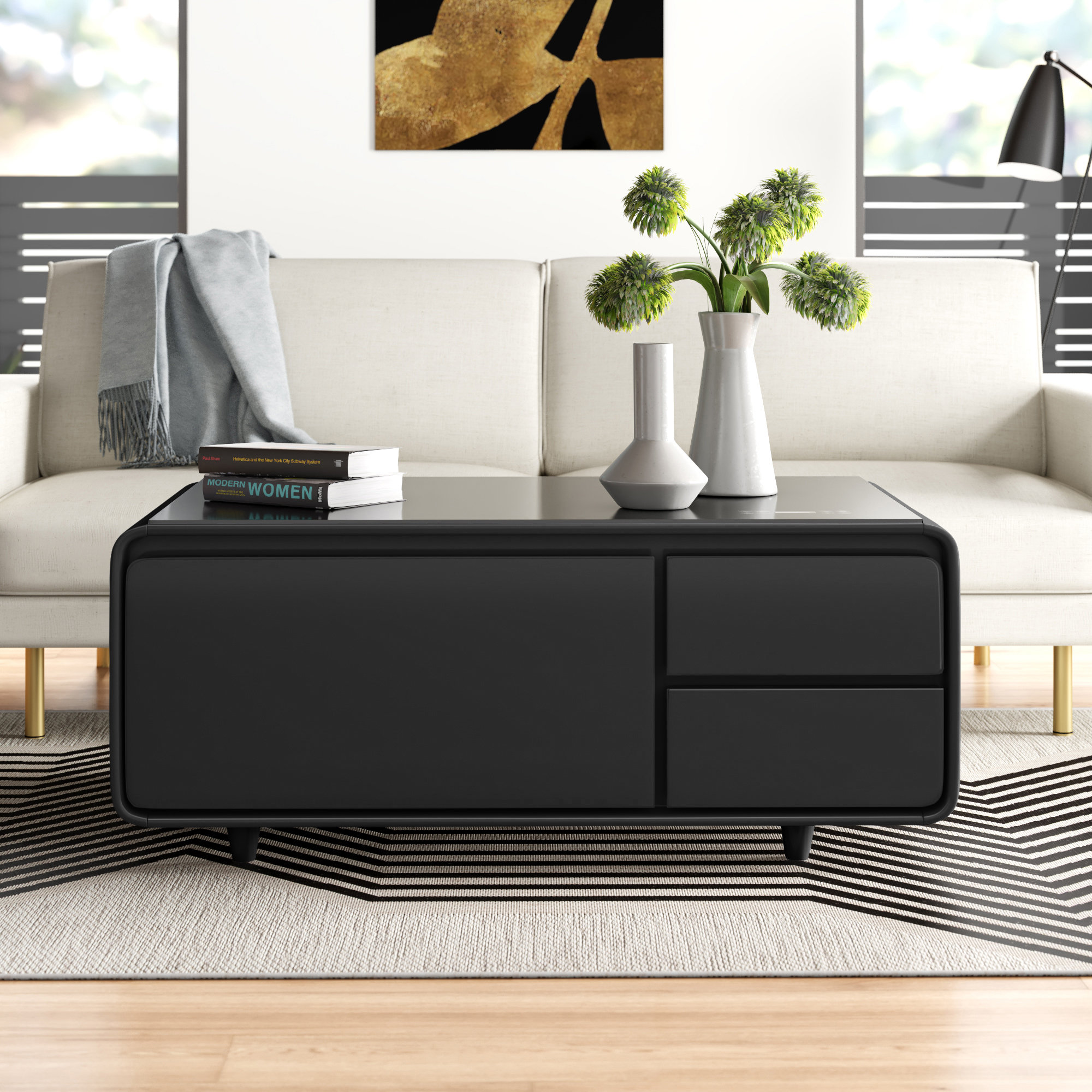 Smart Coffee Table With Storage Reviews Allmodern