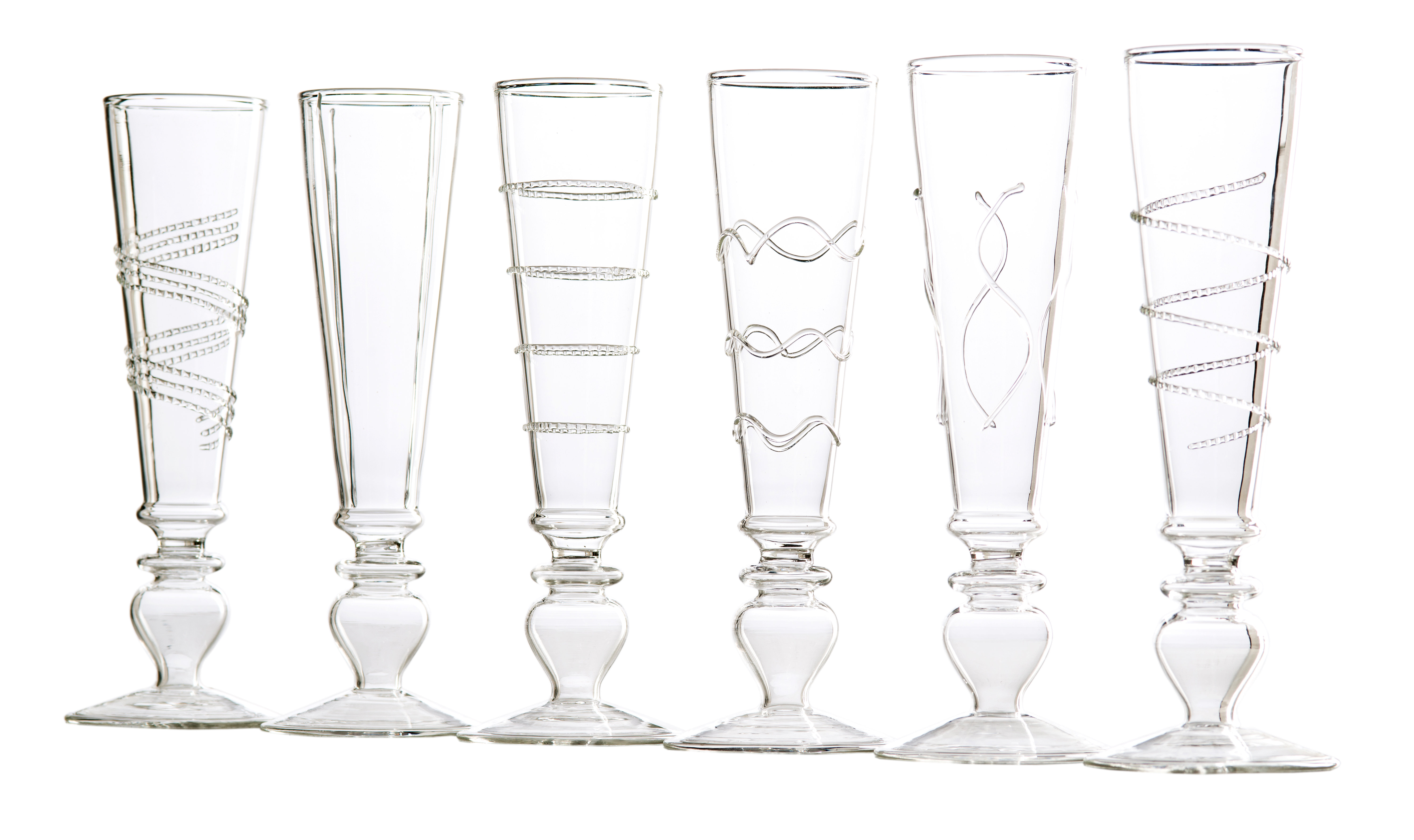 Abigails Champagne 6 oz. Flute Glass & Reviews Wayfair