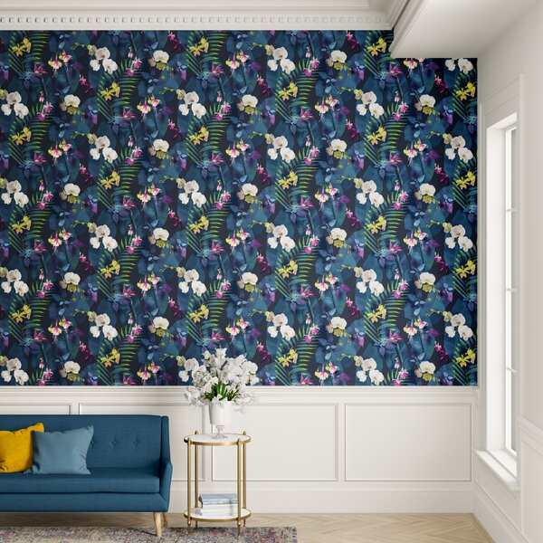 bay isle home coppedge 10.05m x 53cm roll wallpaper