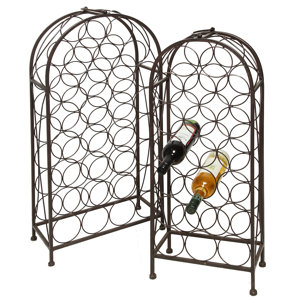 2-tlg. Weinregal-Set von Ambiente Haus
