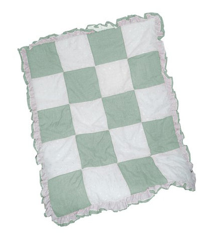 Mint Baby Doll Bedding Sweet Touch Baby Crib Bumper