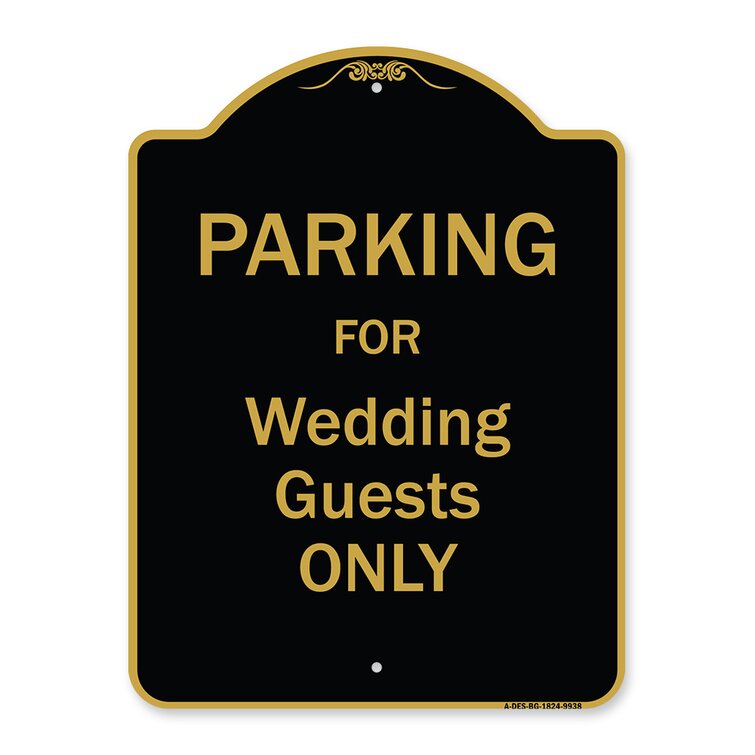 Guest Parking Only Green 18 X 18 Heavy-Gauge Aluminum Architectural Sign Protect Your Business & Municipality SignMission Designer Series Sign Made in The USA 