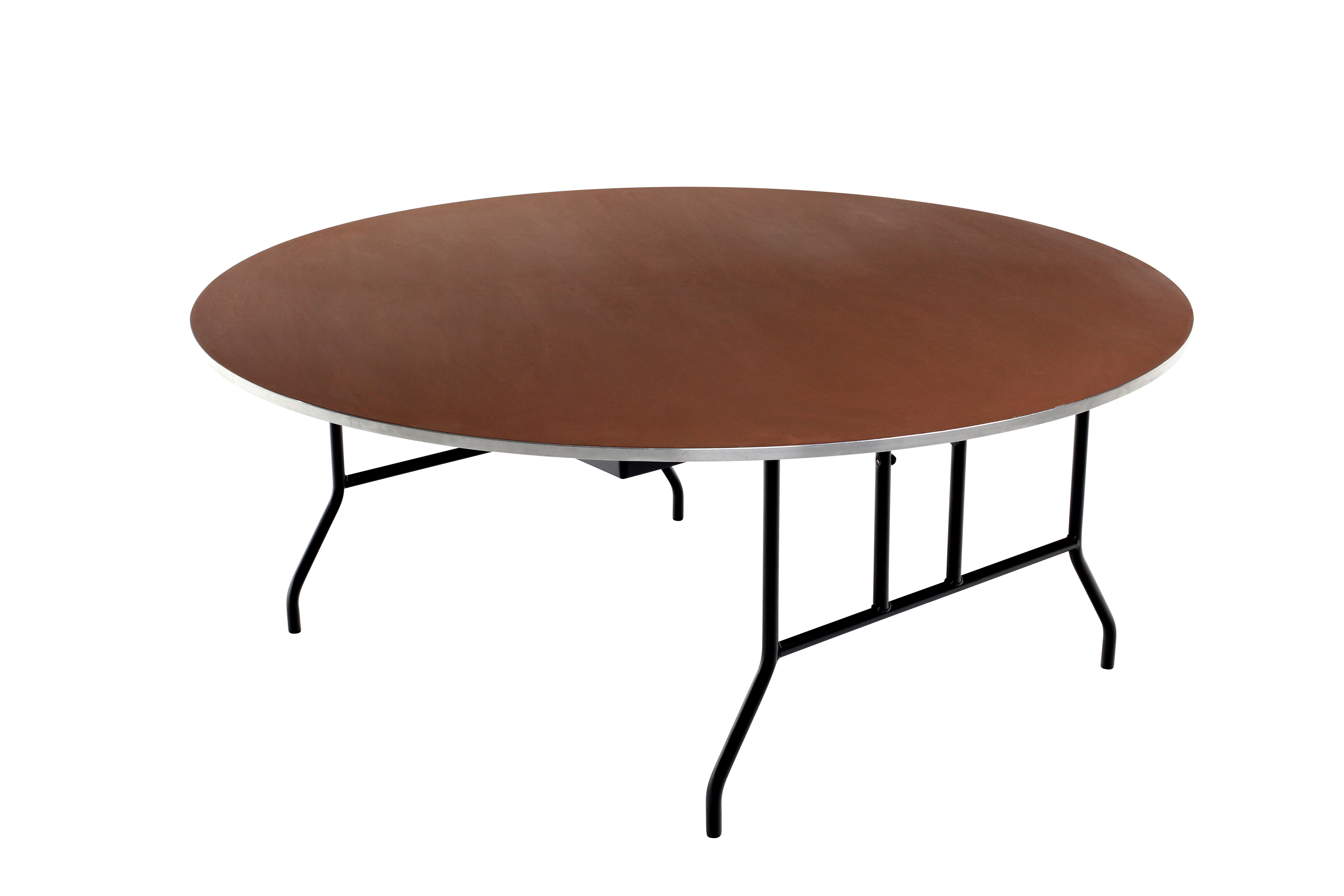 AmTab Manufacturing Corporation Circular Folding Table Wayfair