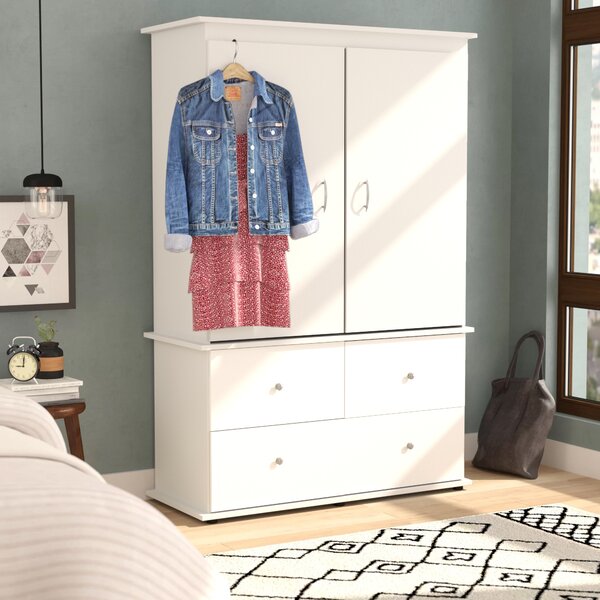 Brayden Studio Armoire Tele Burditt Et Commentaires Wayfair Ca