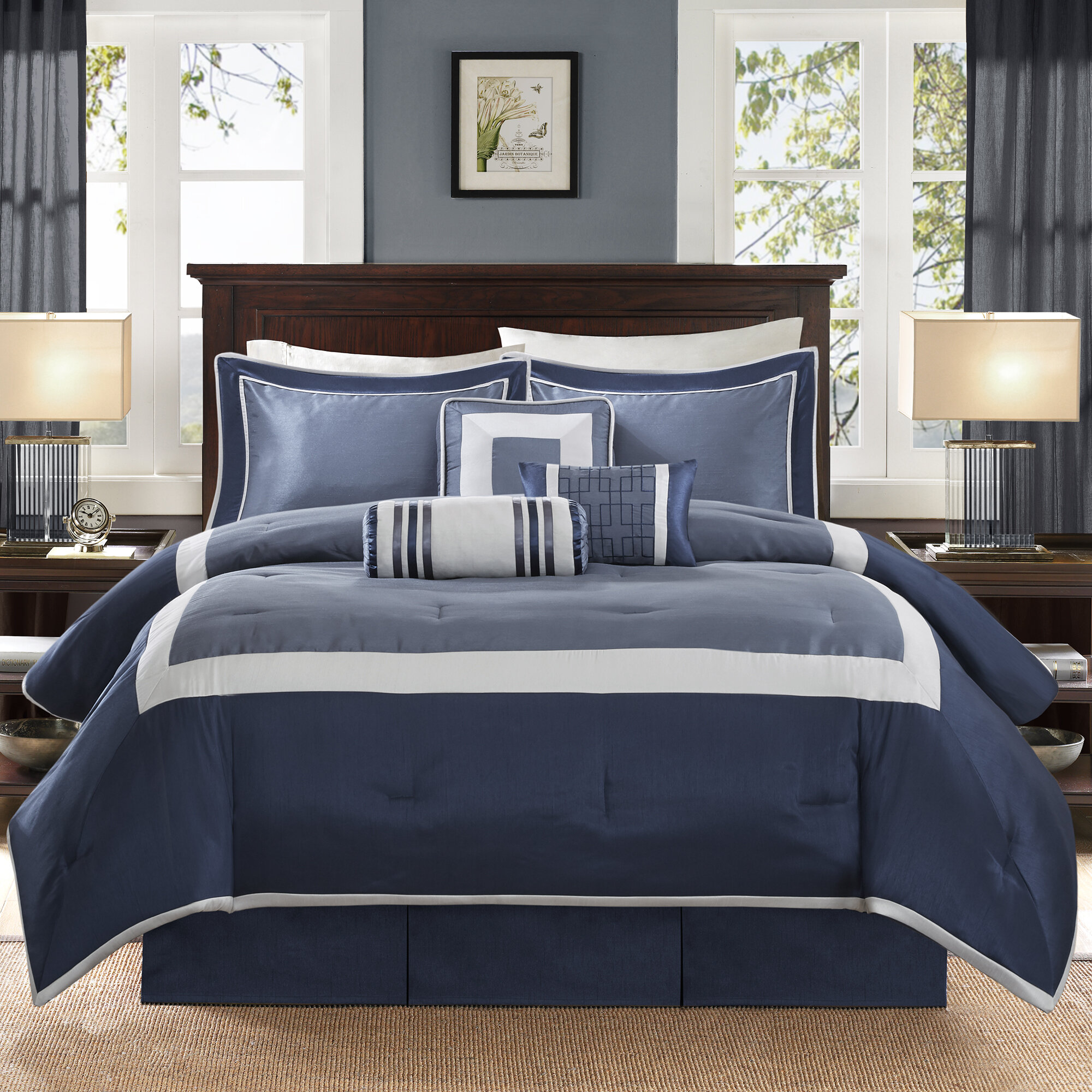 Blue California King Bedding Free Shipping Over 35 Wayfair