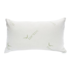 Rayon from Bamboo Memory Foam Queen Pillow by The Final Grab Inc.