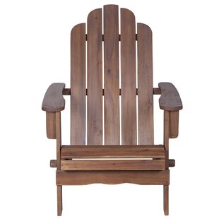 View Imane Solid Wood Folding Adirondack