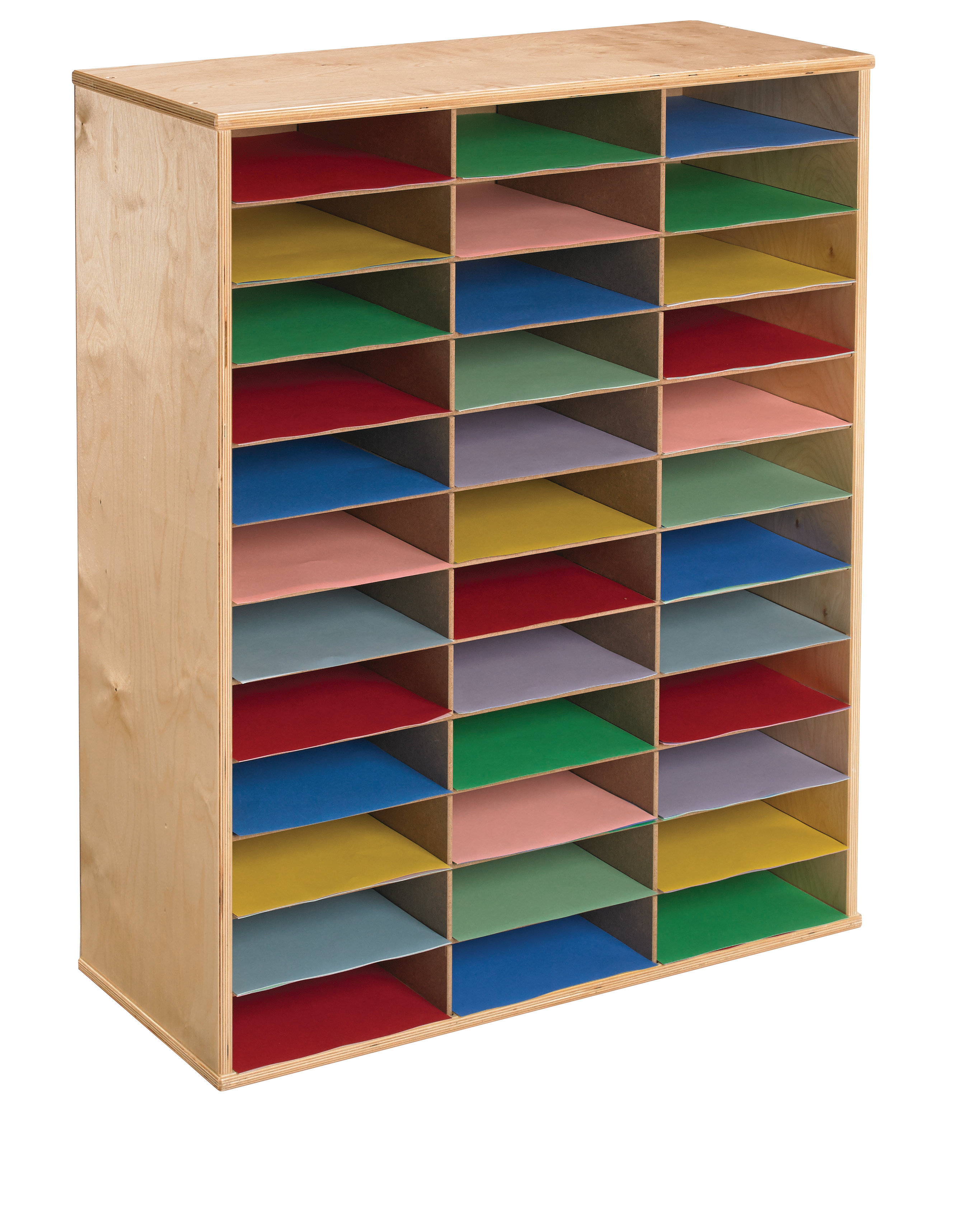 cubby storage for office mail on Childcraft Organizer Portable 36 Slot Cubby Reviews Wayfair