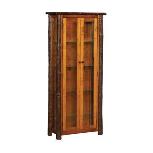 Go to store & view more images Loon Peak Queens Enclosed Lighted Curio Cabinet