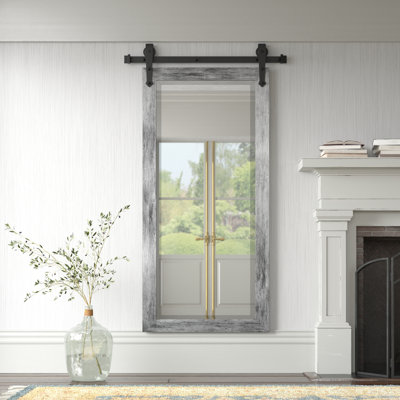 Lanphear Beveled Tall Accent/Full Length Mirror (Incomplete, Hardware Only)