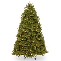 Wayfair | 8 Foot Pre-Lit Christmas Trees You'll Love In 2022