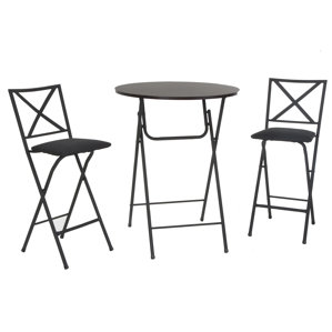 Vargas 3 Piece Counter Height Bistro Set by Wins..
