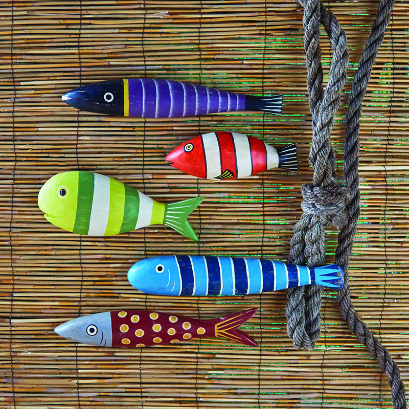 Eangee Home Design Fish Wooden Wall Decor Wayfair