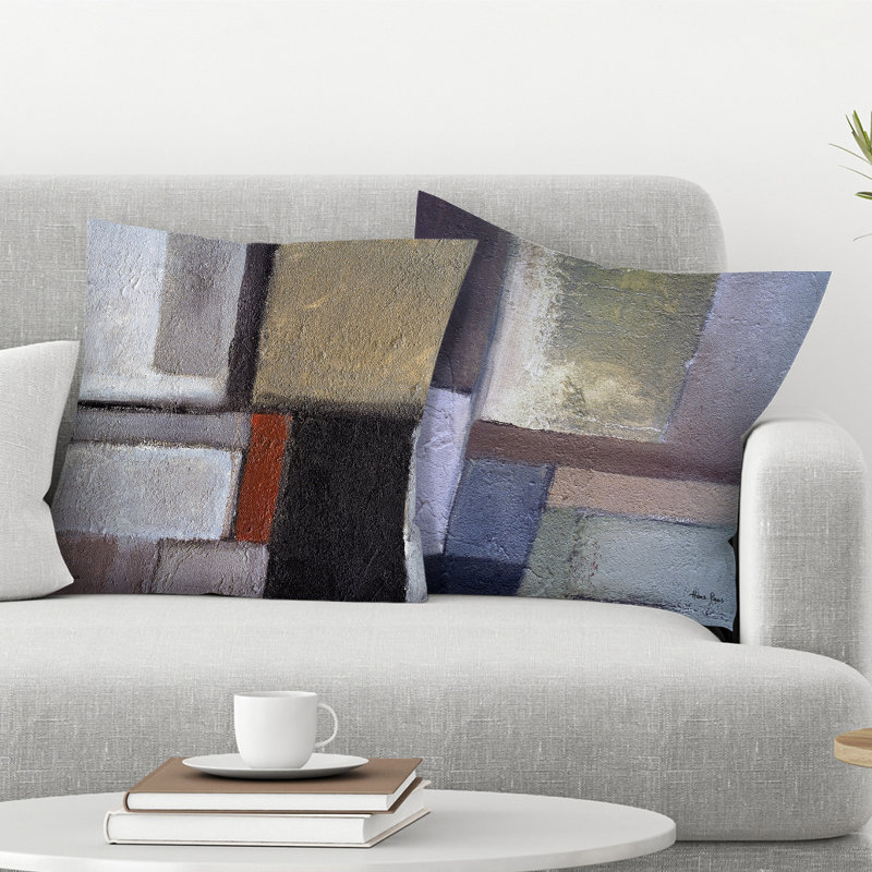 East Urban Home Hans Paus 2 Piece Concrescence Throw Pillow Insert Set Wayfair