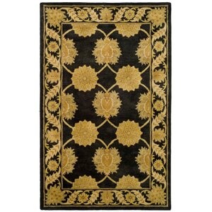 Balthrop Hand-Tufted Charcoal Area Rug