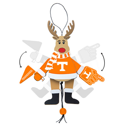 Topperscot by Boelter Brands NCAA Glitter Bells Ornament