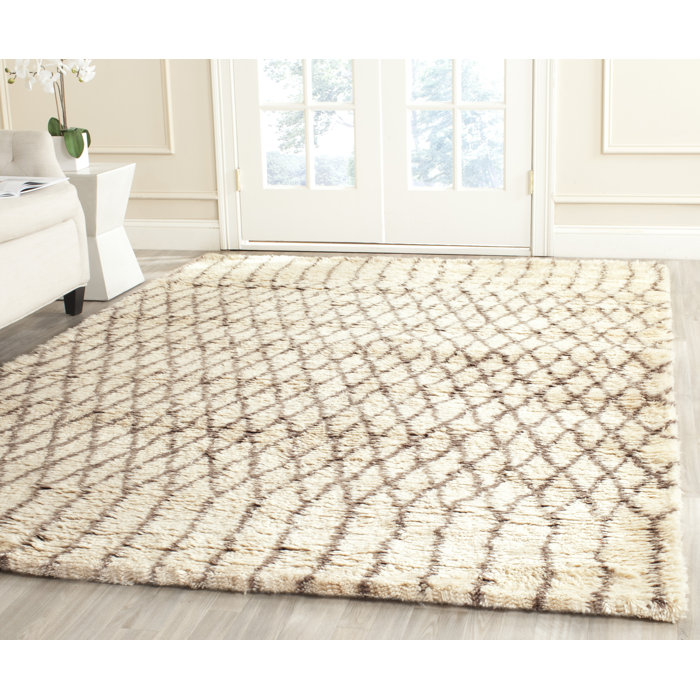 Mercury Row Gholston Tan Brown New Zealand Area Rug Reviews Gholston Tan Brown New Zealand Area Rug