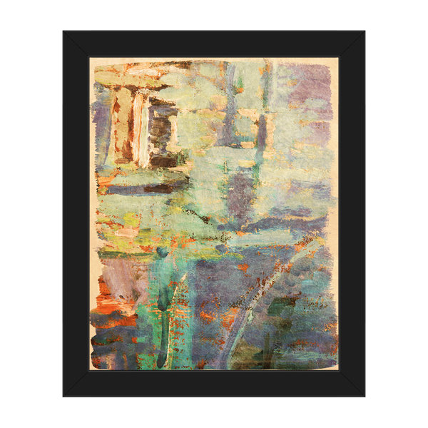 Click Wall Art Box Of Seafoam Memories Framed Painting Print On Canvas Wayfair