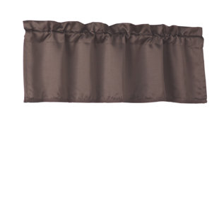 Brown Yellow Gold Valances Kitchen Curtains You Ll Love Wayfair Quickview